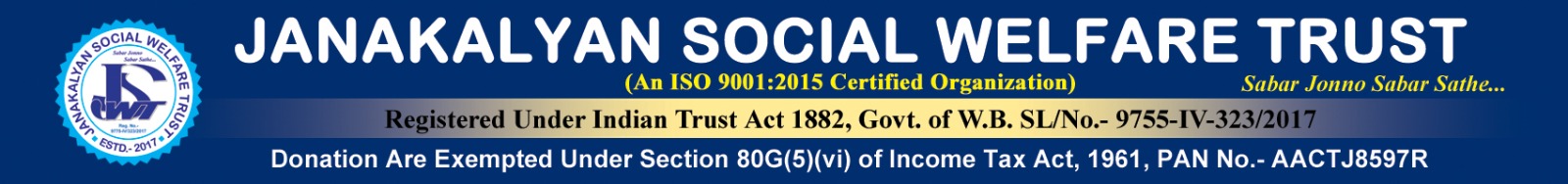 JANAKALYAN WELFARE TRUST